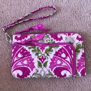RETIRED PATTERN- Julep Tulip Vera Bradley Wristlet